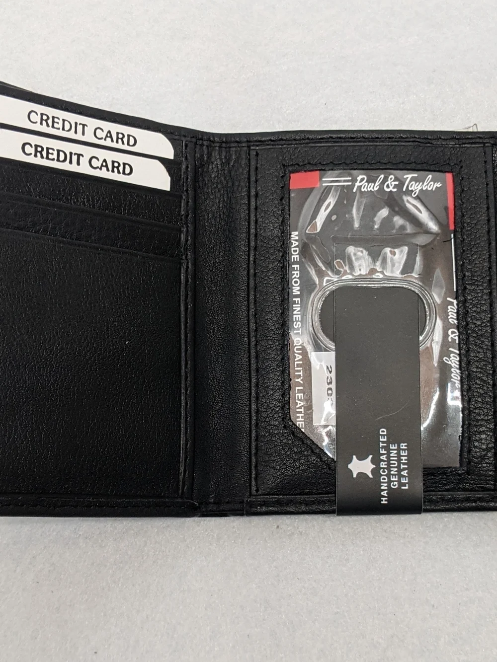 Brand New • Men's Trifold Leather Wallet